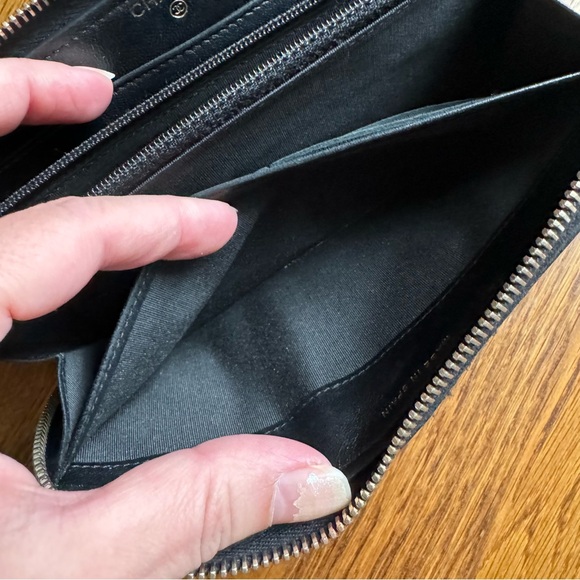 Chanel 2014 Interlocking CC Quilted Continental Zip Around Wallet - Picture 12 of 17